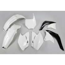 Kit plastiques - Blanc - UFO Kawasaki 450 KX-F 2007