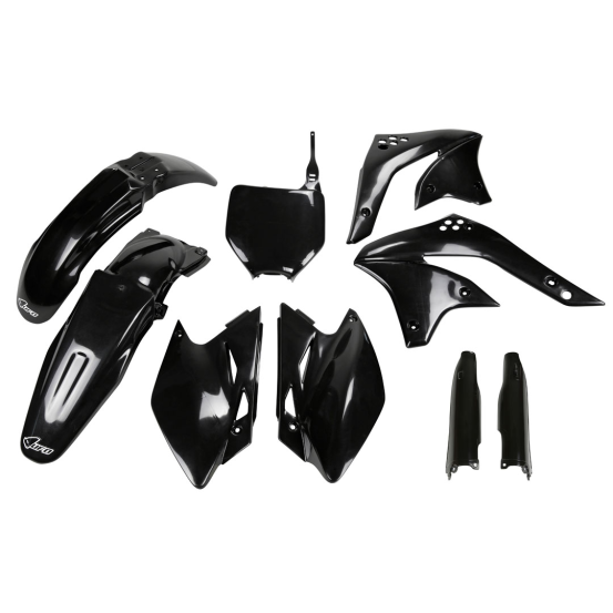 Kit plastiques complet - Noir - UFO Kawasaki 450 KX-F 2007