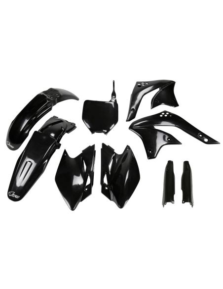 Kit plastiques complet - Noir - UFO Kawasaki 450 KX-F 2007