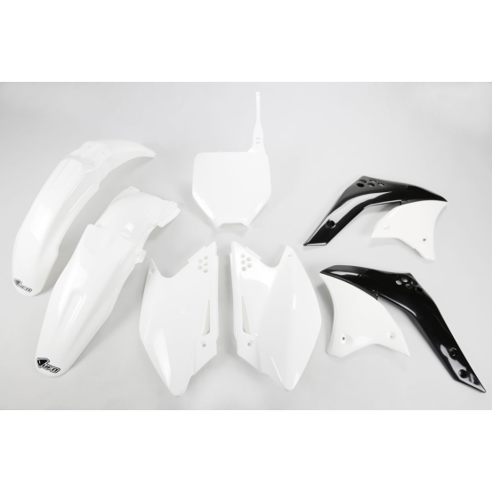 Kit plastiques - Blanc - UFO Kawasaki 250 KX-F 2008