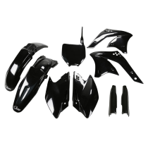 Kit plastiques complet - Noir - UFO Kawasaki 250 KX-F 2008