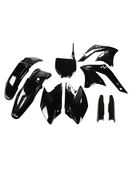 Kit plastiques complet - Noir - UFO Kawasaki 250 KX-F 2008