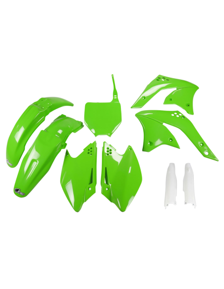 Kit plastiques complet - Vert - UFO Kawasaki 250 KX-F 2008-2008