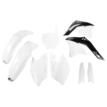 Kit plastiques complet - Blanc - UFO Kawasaki 250 KX-F 2008