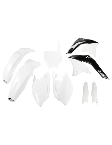 Kit plastiques complet - Blanc - UFO Kawasaki 250 KX-F 2008