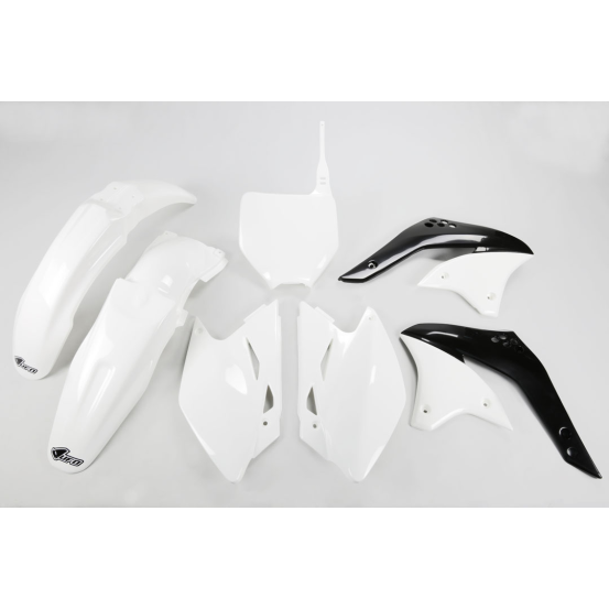 Kit plastiques - Blanc - UFO Kawasaki 450 KX-F 2008