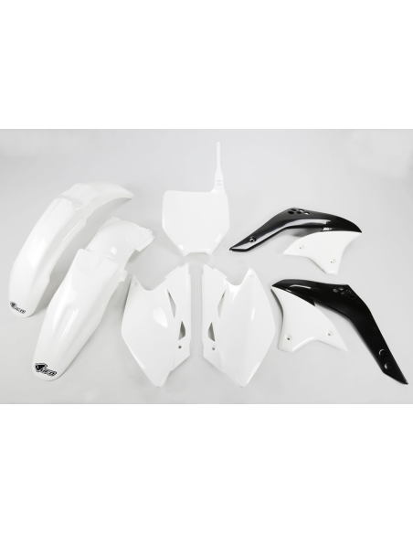 Kit plastiques - Blanc - UFO Kawasaki 450 KX-F 2008