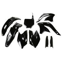 Kit plastiques complet - Noir - UFO Kawasaki 450 KX-F 2008