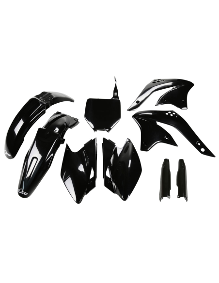 Kit plastiques complet - Noir - UFO Kawasaki 450 KX-F 2008