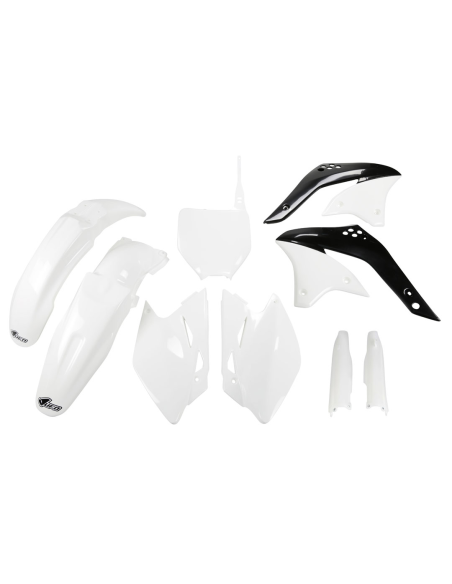 Kit plastiques complet - Blanc - UFO Kawasaki 450 KX-F 2008