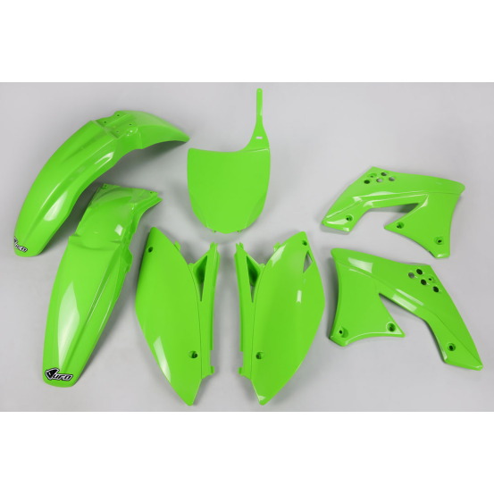 Kit plastiques - Vert - UFO Kawasaki 250 KX-F 2009-2012