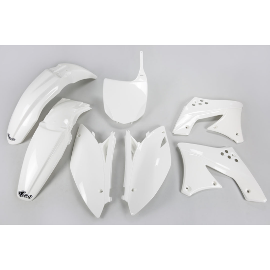 Kit plastiques - Blanc - UFO Kawasaki 250 KX-F 2009-2012