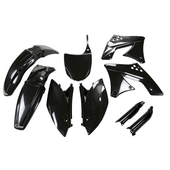 Kit plastiques complet - Noir - UFO Kawasaki 250 KX-F 2009-2012