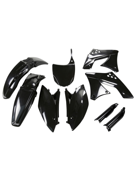 Kit plastiques complet - Noir - UFO Kawasaki 250 KX-F 2009-2012