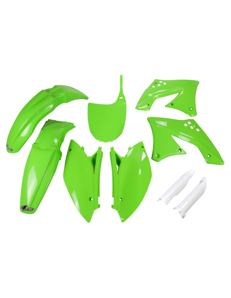 Kit plastiques complet - Vert - UFO Kawasaki 250 KX-F 2009-2012