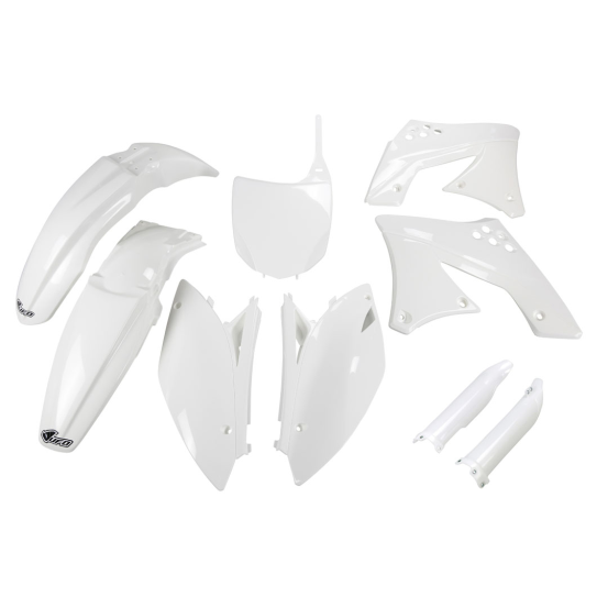 Kit plastiques complet - Blanc - UFO Kawasaki 250 KX-F 2009-2012