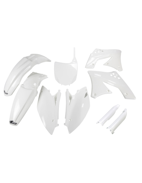 Kit plastiques complet - Blanc - UFO Kawasaki 250 KX-F 2009-2012