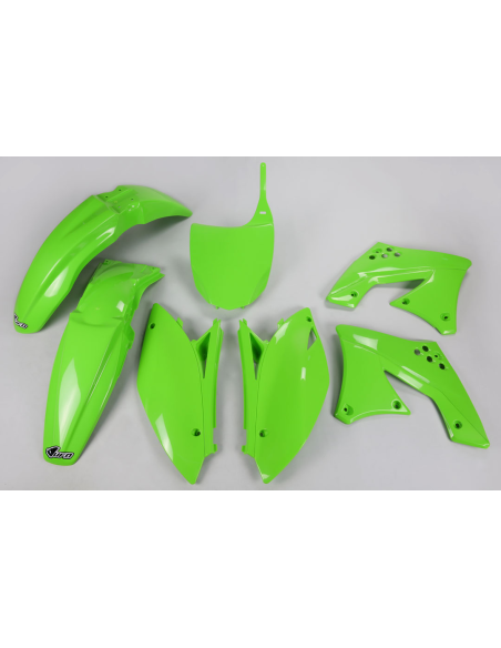 Kit plastiques - Vert - UFO Kawasaki 450 KX-F 2009-2011