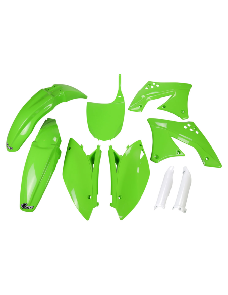Kit plastiques complet - Vert - UFO Kawasaki 450 KX-F 2009-2011