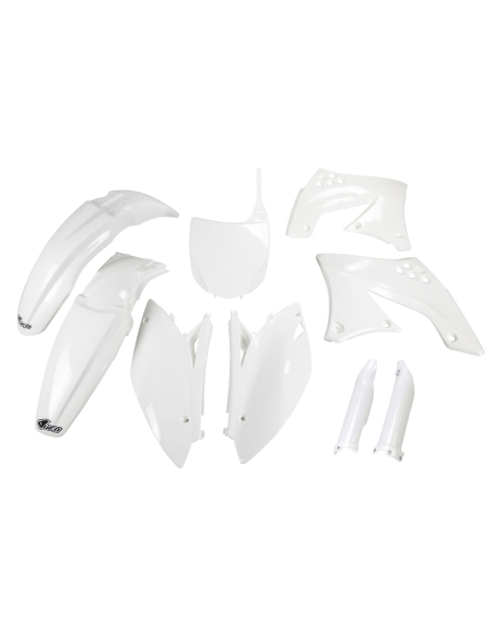 Kit plastiques complet - Blanc - UFO Kawasaki 450 KX-F 2009-2011