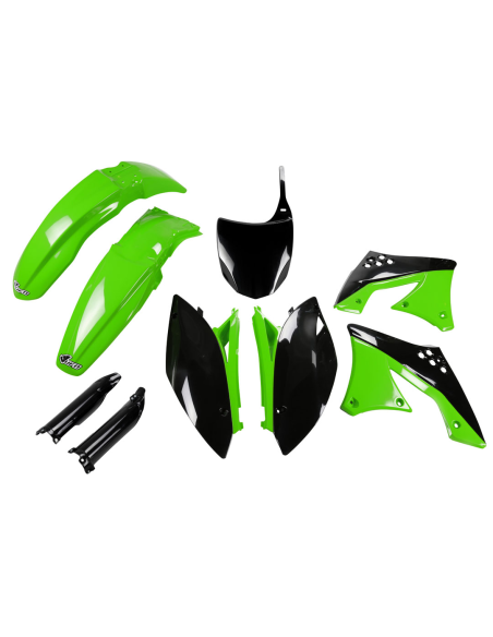 Kit plastiques complet - Origine 2010 - UFO Kawasaki 250 KX-F 2009-2012