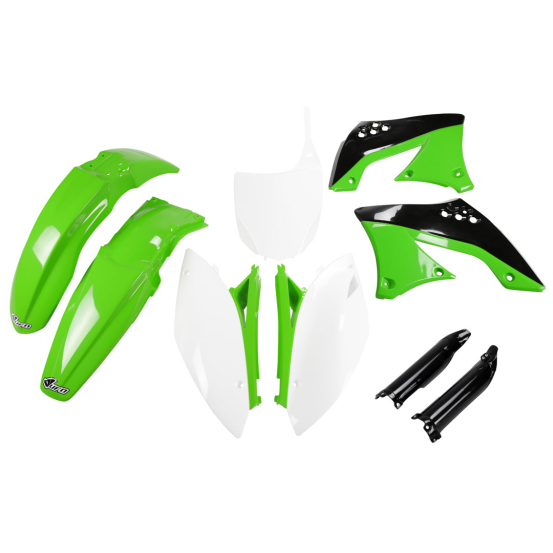 Kit plastiques complet - Origine 2010 - UFO Kawasaki 450 KX-F 2009-2011
