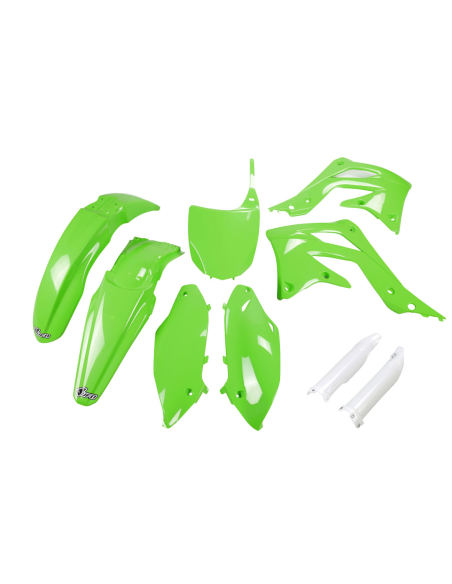Kit plastiques complet - Vert - UFO Kawasaki 450 KX-F 2012