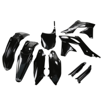 Kit plastiques complet - Noir - UFO Kawasaki 250 KX-F 2013-2016