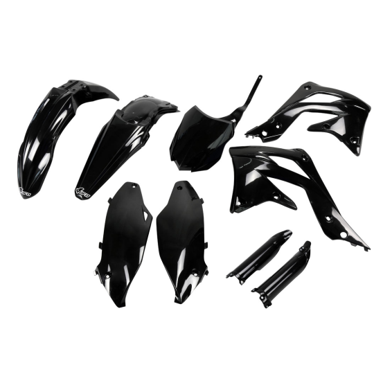 Kit plastiques complet - Noir - UFO Kawasaki 450 KX-F 2013-2015
