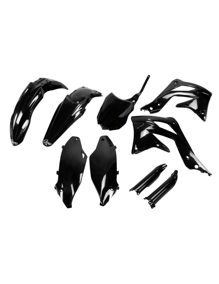 Kit plastiques complet - Noir - UFO Kawasaki 450 KX-F 2013-2015