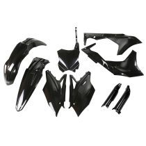 Kit plastiques complet - Noir - UFO Kawasaki 250 KX-F 2017-2017