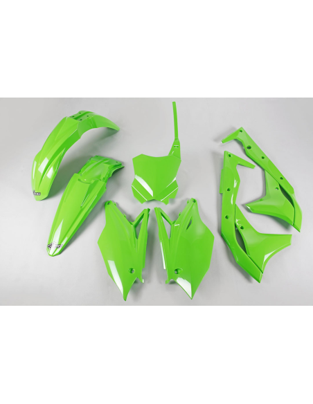 Kit plastiques - Vert - UFO Kawasaki 250 KX-F 2018-2020