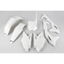Kit plastiques - Blanc - UFO Kawasaki 250 KX-F 2018-2020