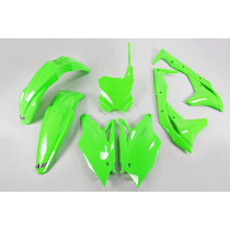 Kit plastiques - Néon Vert - UFO Kawasaki 250 KX-F 2018-2020