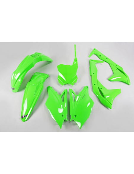 Kit plastiques - Néon Vert - UFO Kawasaki 250 KX-F 2018-2020