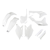 Kit plastiques complet - Blanc - UFO Kawasaki 250 KX-F 2018-2020