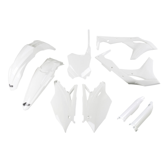 Kit plastiques complet - Blanc - UFO Kawasaki 250 KX-F 2018-2020