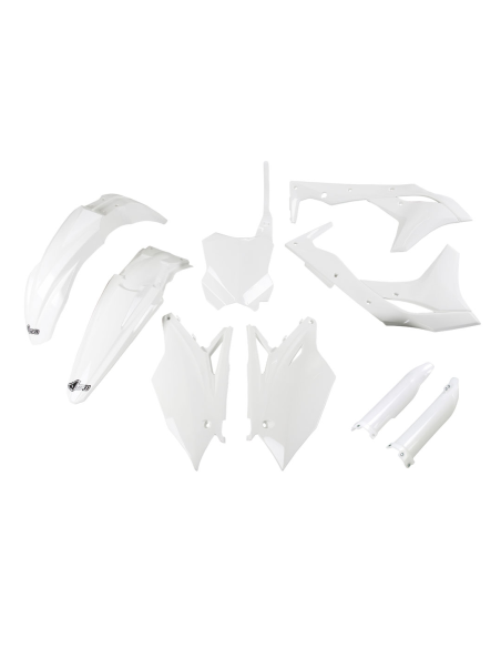 Kit plastiques complet - Blanc - UFO Kawasaki 250 KX-F 2018-2020