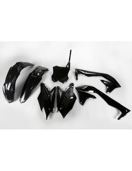Kit plastiques - Noir - UFO Kawasaki 450 KX-F 2018