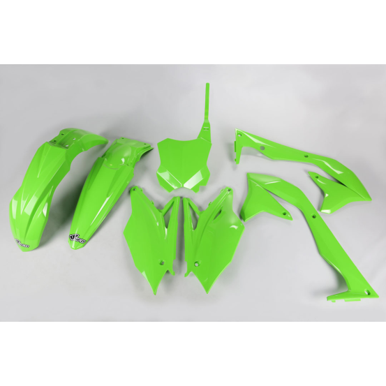 Kit plastiques - Vert - UFO Kawasaki 450 KX-F 2018