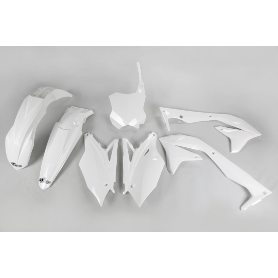 Kit plastiques - Blanc - UFO Kawasaki 450 KX-F 2018