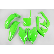 Kit plastiques - Néon Vert - UFO Kawasaki 450 KX-F 2018