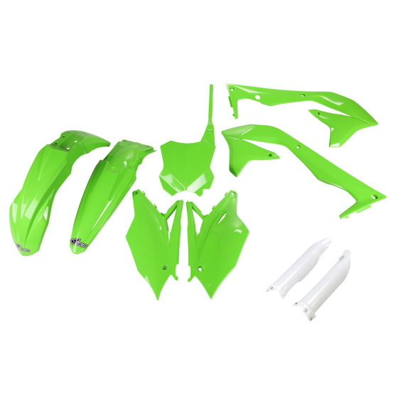 Kit plastiques complet - Vert - UFO Kawasaki 450 KX-F 2018-2018