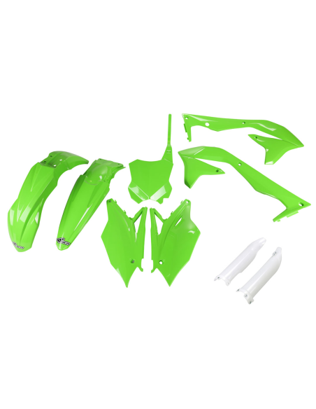 Kit plastiques complet - Vert - UFO Kawasaki 450 KX-F 2018-2018