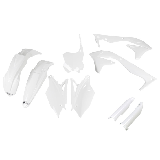 Kit plastiques complet - Blanc - UFO Kawasaki 450 KX-F 2018-2018