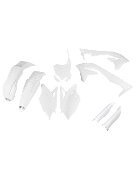 Kit plastiques complet - Blanc - UFO Kawasaki 450 KX-F 2018-2018