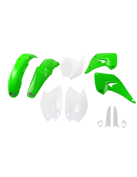 Kit plastiques complet - Origine - UFO Kawasaki 125 250 KX 2003