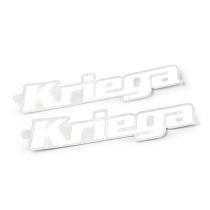 Autocollant KRIEGA Blanc x2