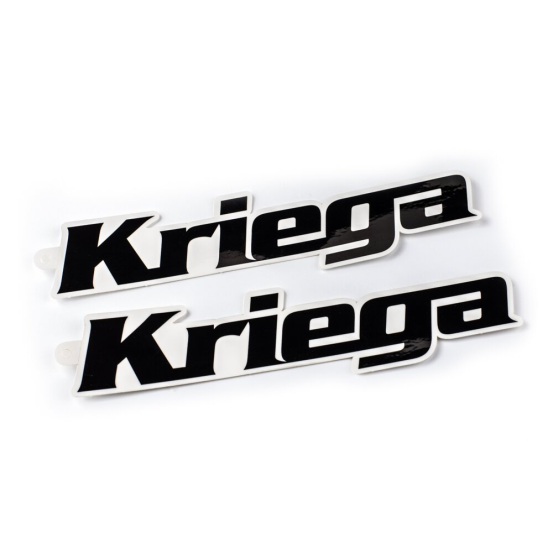 Autocollant KRIEGA Noir x2
