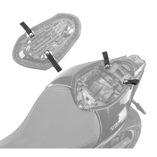 Kit de fixation KRIEGA pour sacoche US TRIUMPH Street Triple 765